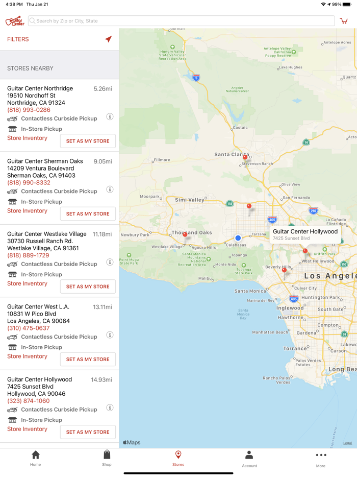 Guitar Center Shop for Gear
