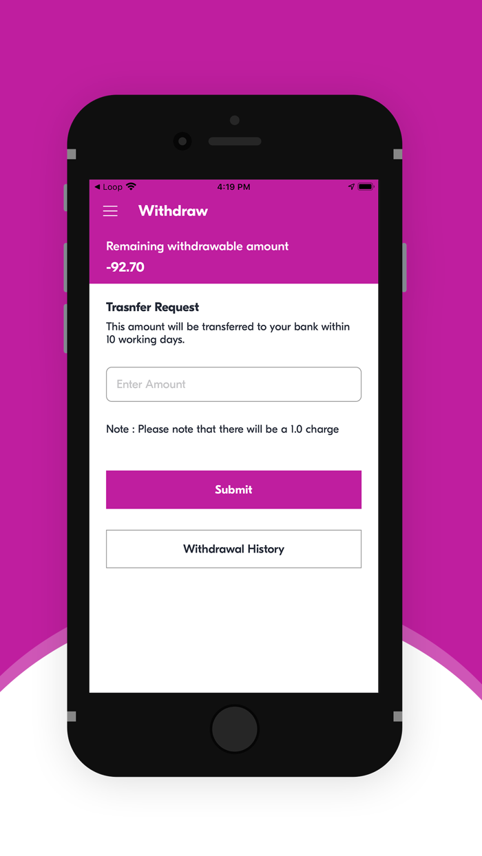Loop Driver  Food Loyalty
