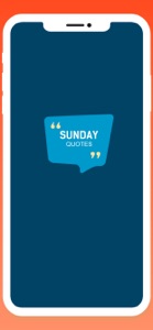 Sunday Quotes screenshot #1 for iPhone