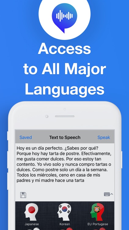 text to speech languages app