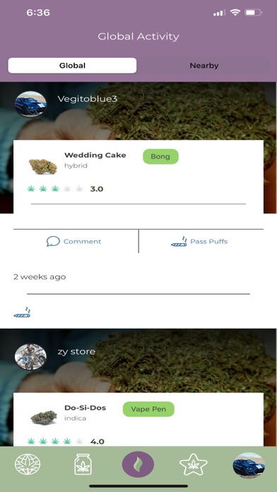 Puff Club App Screenshot 3 - AppWisp.com Puff Club App Screenshot 3 - AppWisp.com