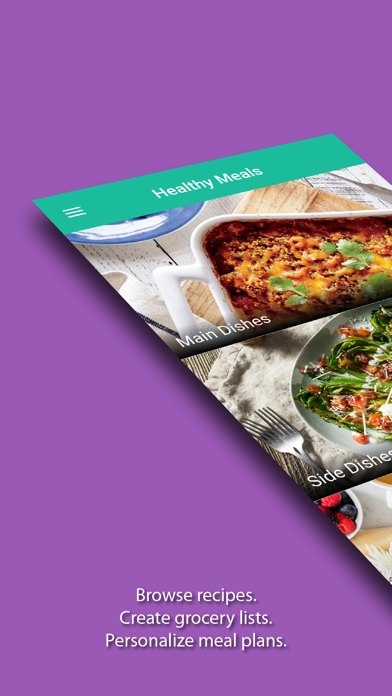 Healthy Recipes & Meals Screenshot