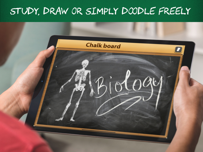 Chalkboard Junior draw and color