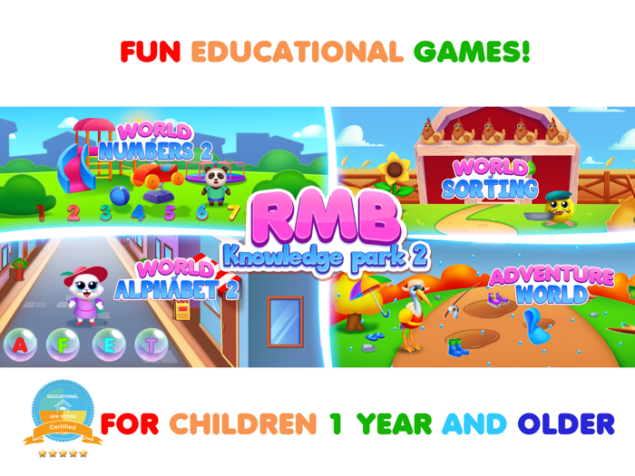 RMB Games Pre K Learning Park