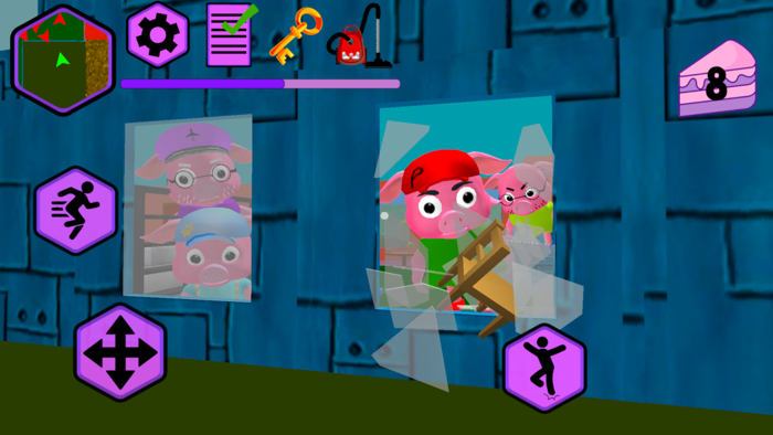 Piggies. Neighbor Family