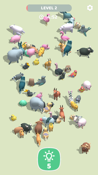 Animal Match 3D Fun Screenshot