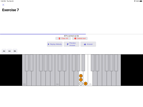 Screenshot #5 pour Melody Dictation