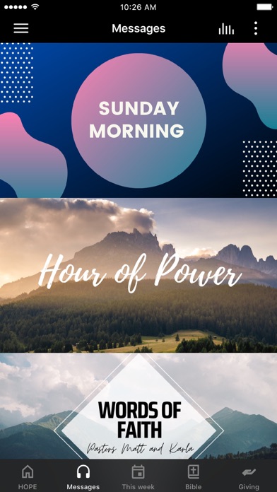 Mount Hope Church Williamston Screenshot