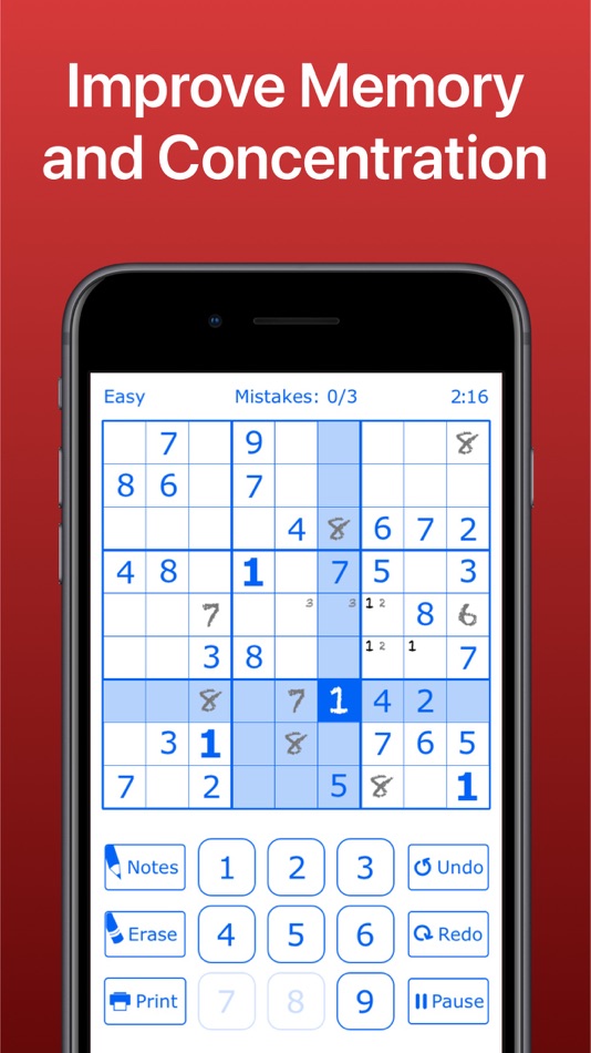 #2. Sudoku Flow - Increase Focus (iOS) 由: Michael Lippold