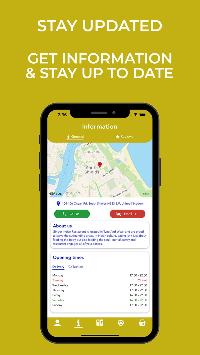 Ginger Indian Steet Food