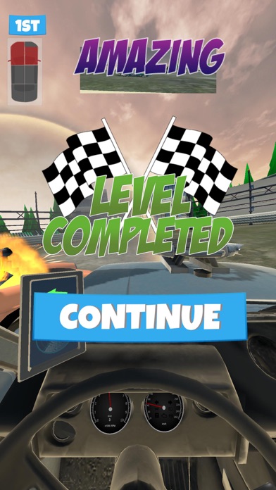 Crazy Car Race Screenshot