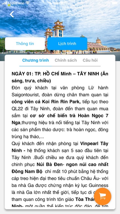 Saigontourist Travel screenshot-3