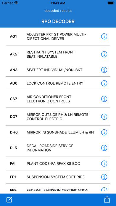 RPO Decoder Screenshot