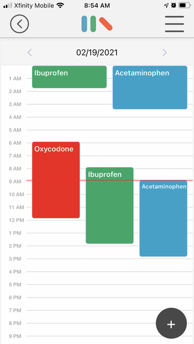 Pain Med Tracker Screenshot