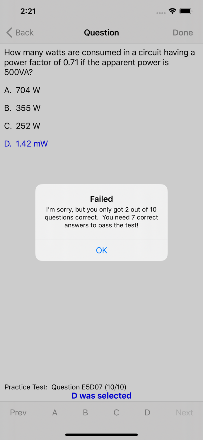 HAM Test Prep Lite  Extra