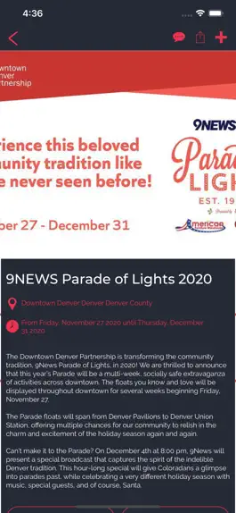 Game screenshot Denver Parade of Lights apk