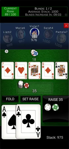 Game screenshot Offline Tournament Poker apk