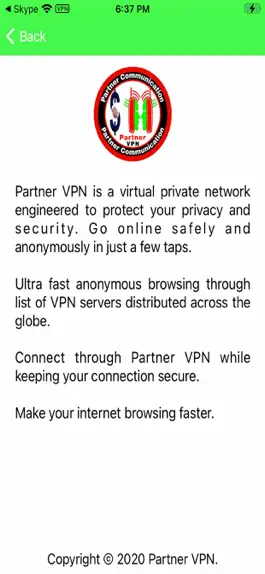 Game screenshot Partner VPN hack