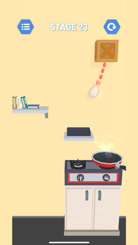 #1. Egg drop 3D (iOS) 由: MondayOFF