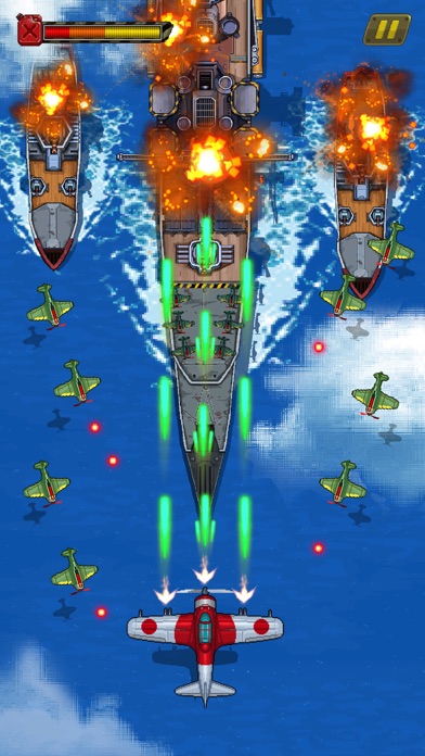 screenshot of 1945 Air Force - 飛行機シューティングゲーム 1