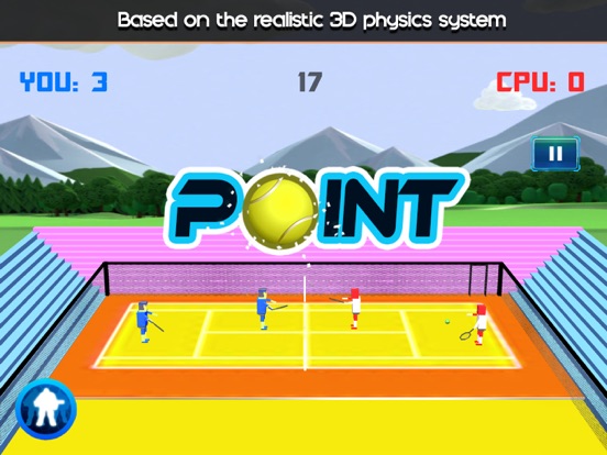 Screenshot #5 pour Tennis Physics 3D Soccer Smash