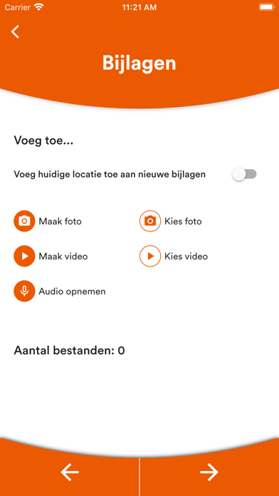Discriminatie Melder Screenshot
