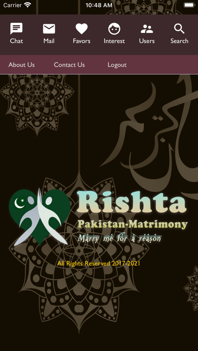 Rishta - Pakistan Matrimony Screenshot