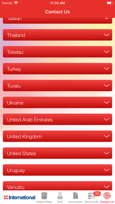 International Marine Coatings Screenshot