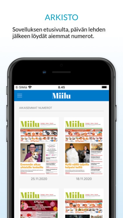 Miilu, päivän lehti screenshot-4