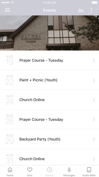 Screenshot #2 pour Bethel International Church