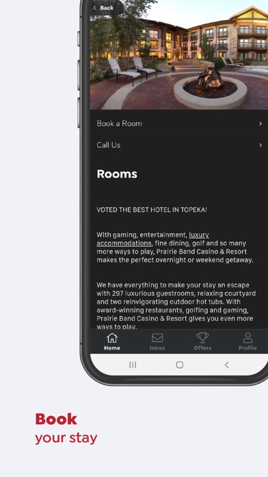 Prairie Band Casino & Resort Screenshot