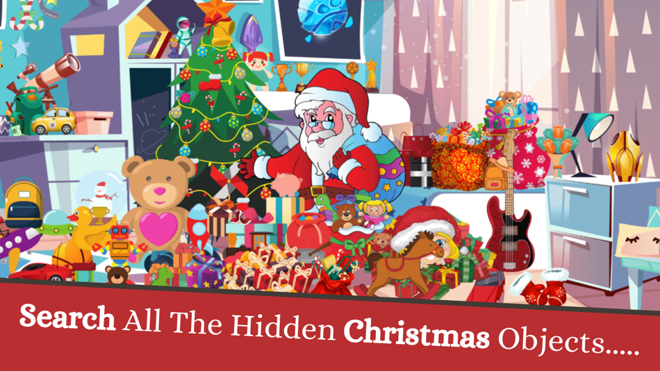 Christmas Hidden Objects Brain - 1.3 - (iOS)