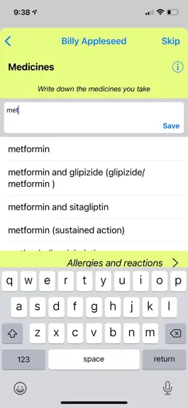 Game screenshot Health Timeline Medical Record apk