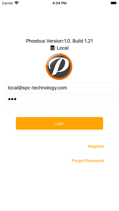 Phoebus Mobile Screenshot
