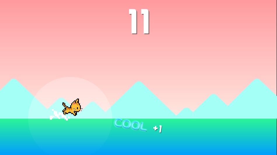 #3. Cat Jumping! (iOS) Podle: CoffeeBreak Inc.