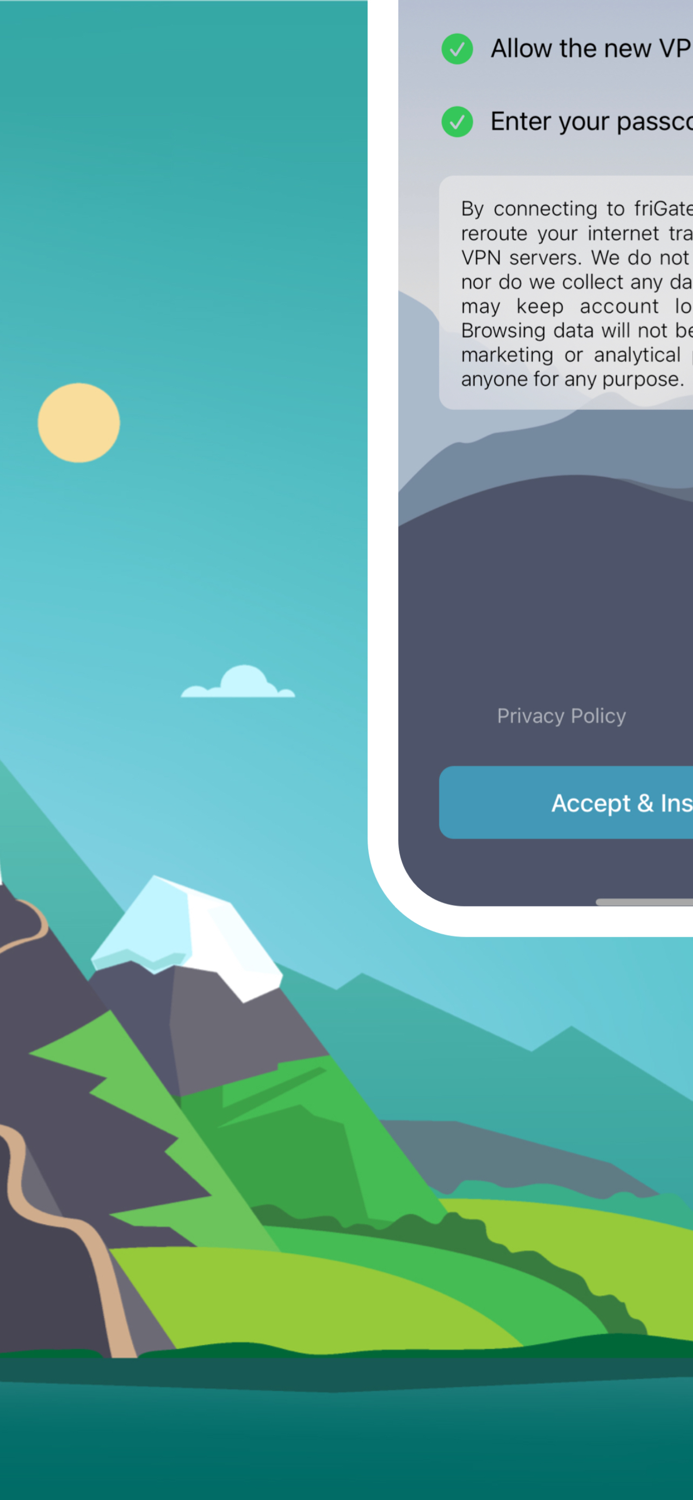 friGate VPN - top Fast Proxy