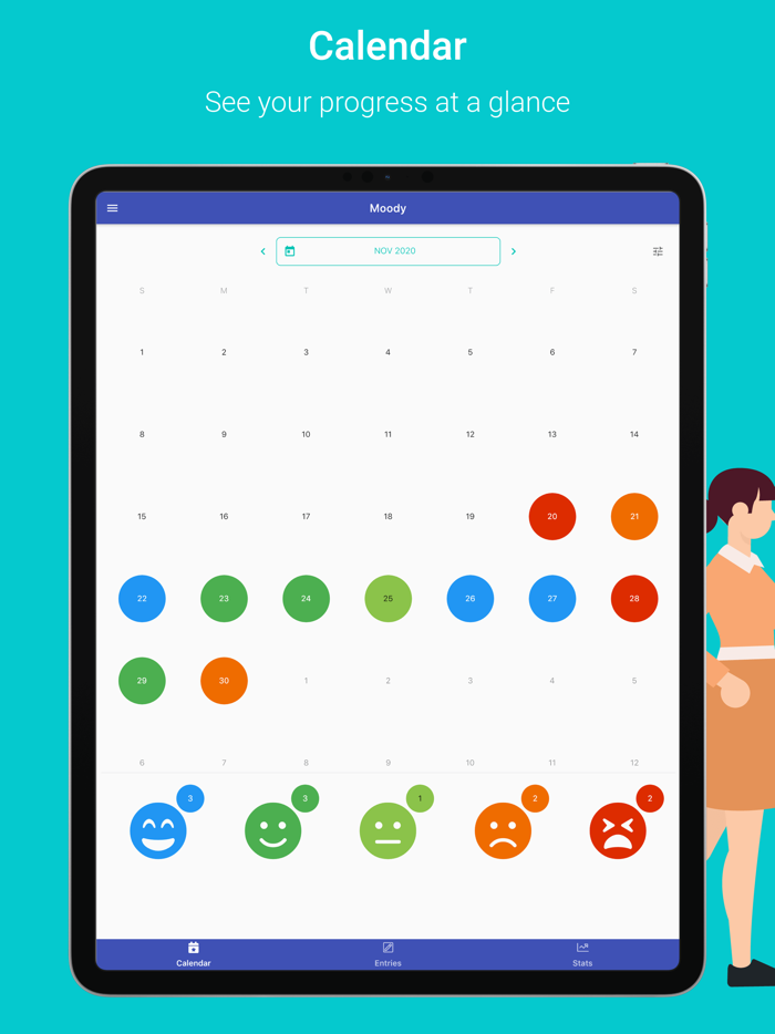 Moody Journal - Mood Diary