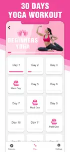 Yoga for Beginners - Workout screenshot #2 for iPhone