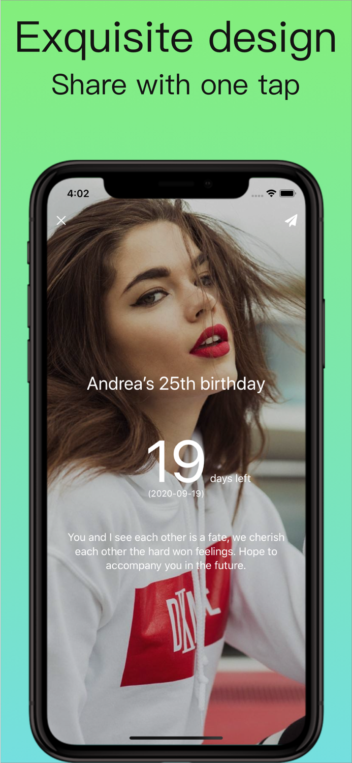 One Day - Day counter