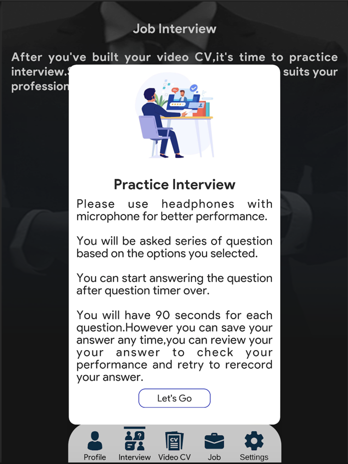 My Mock Interview Preparation