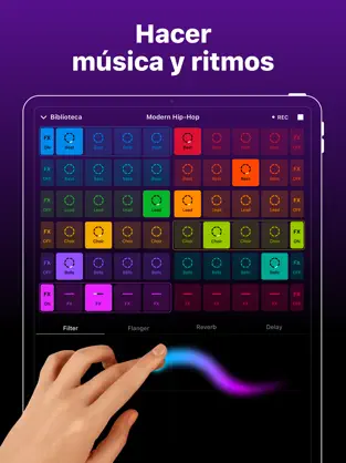 Screenshot 1 Groovepad - Caja de Ritmos iphone