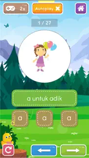 belajar abc fonik (b.malaysia) iphone screenshot 2