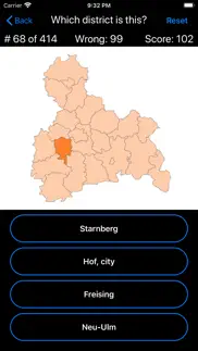 germany map quiz iphone screenshot 4