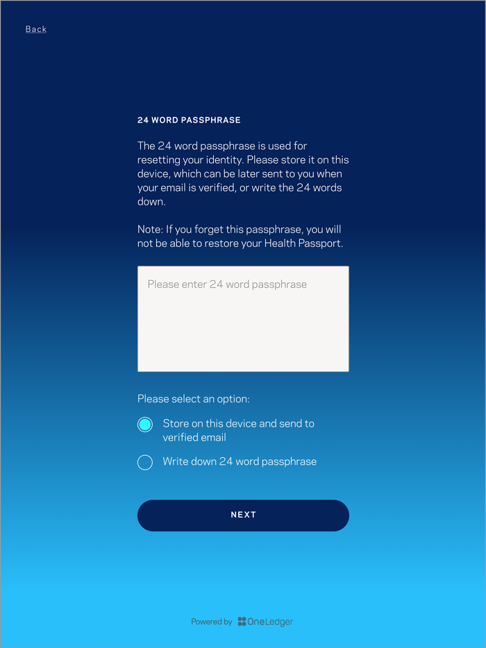 International Health Passport