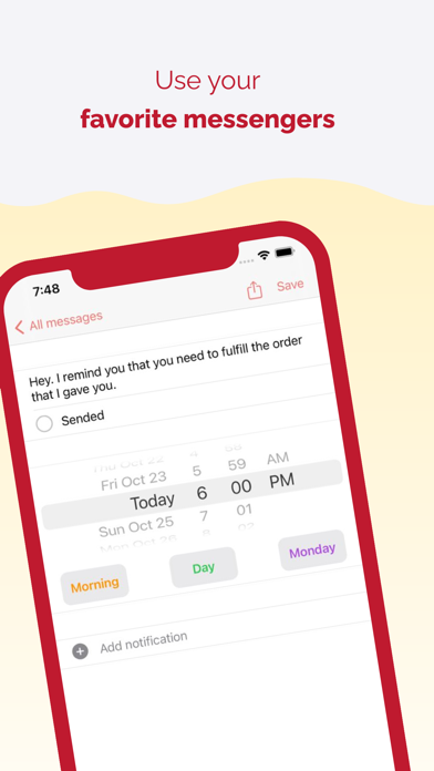 Send Later - messages planner Screenshot