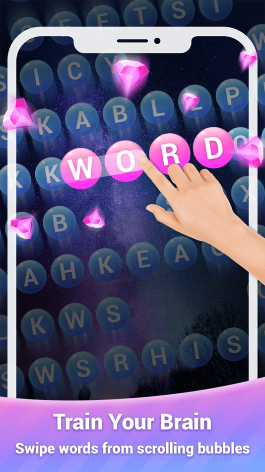 Scrolling Words Bubble - 1.0.6 - (iOS)