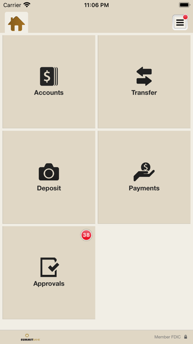 Summit Bank (OR) Business Screenshot