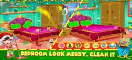 Game screenshot Christmas House Cleaning Games apk