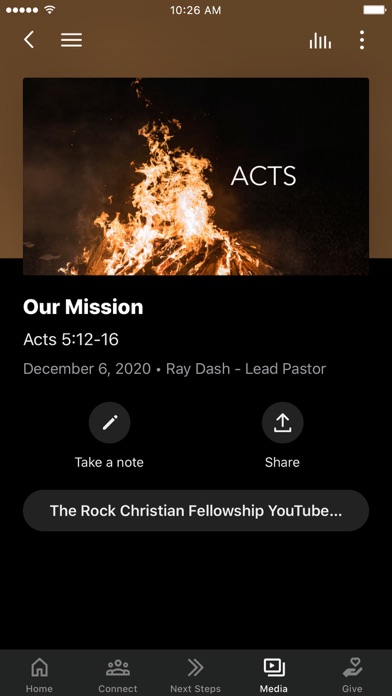 Rock Christian Fellowship Screenshot