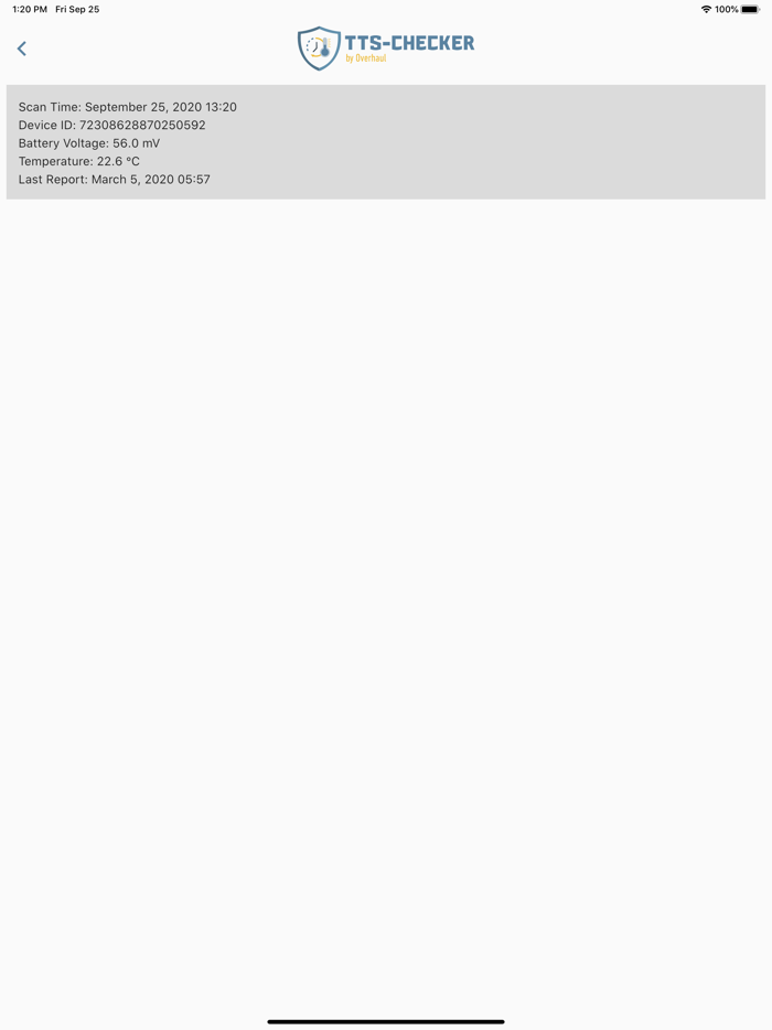 Overhaul TTS-Checker